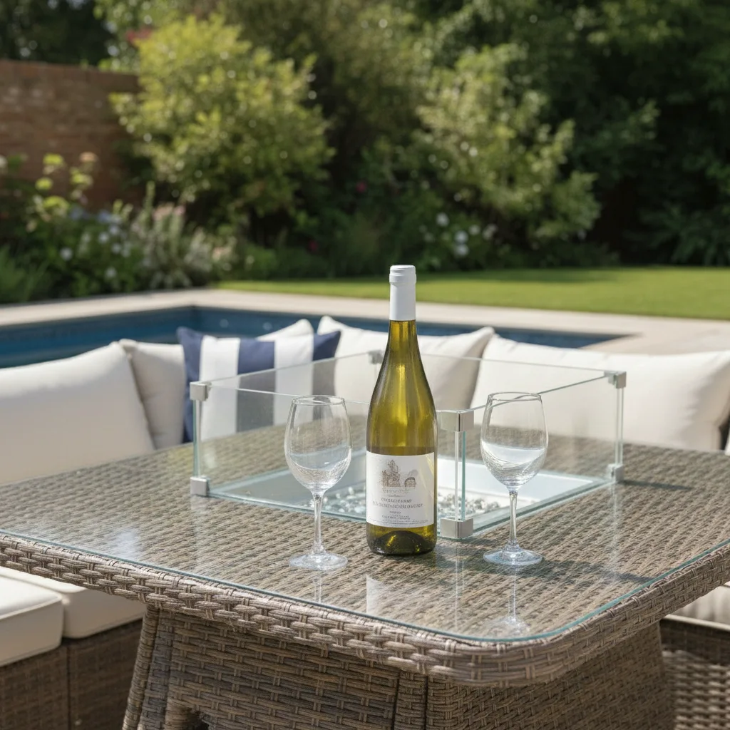 Ibiza Fire Pit Corner Sofa Set – Sand - Materials & Construction