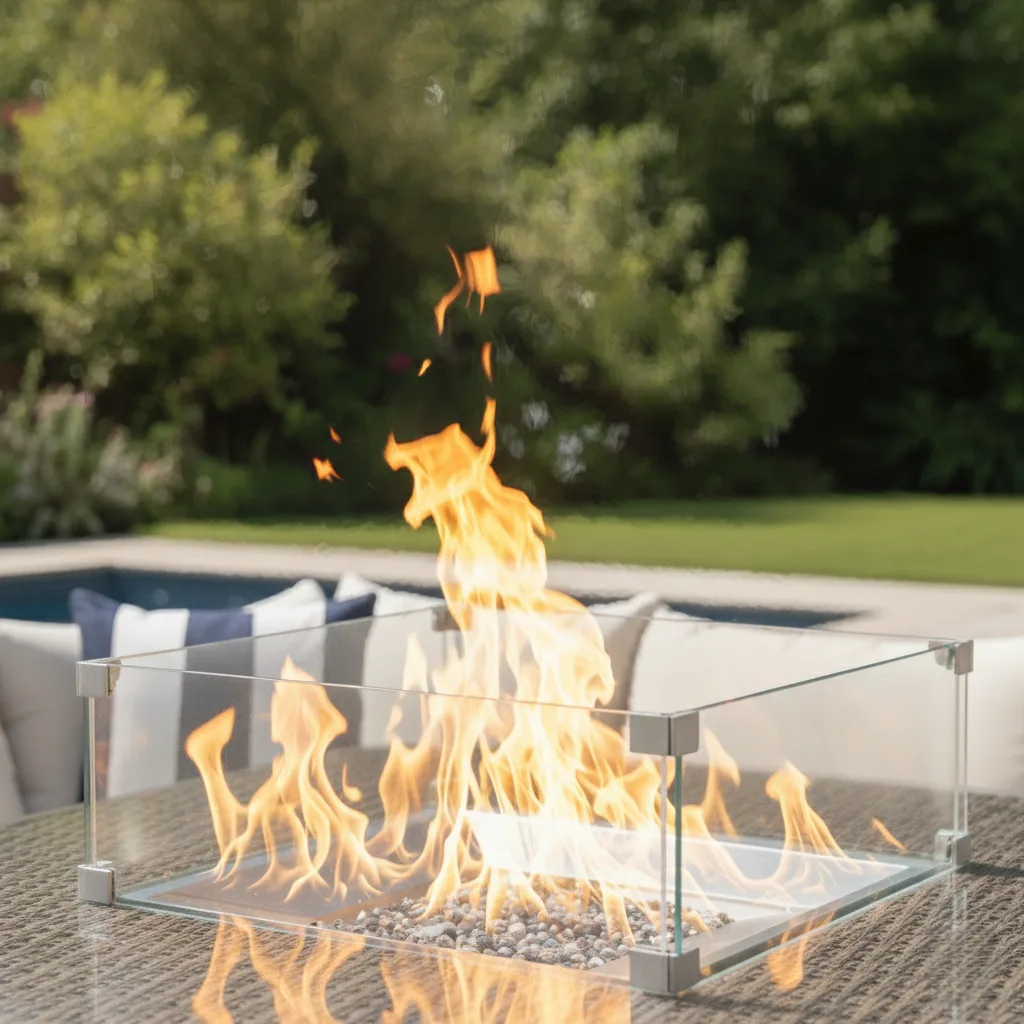 Ibiza Fire Pit Corner Sofa Set – Sand - Easy Setup