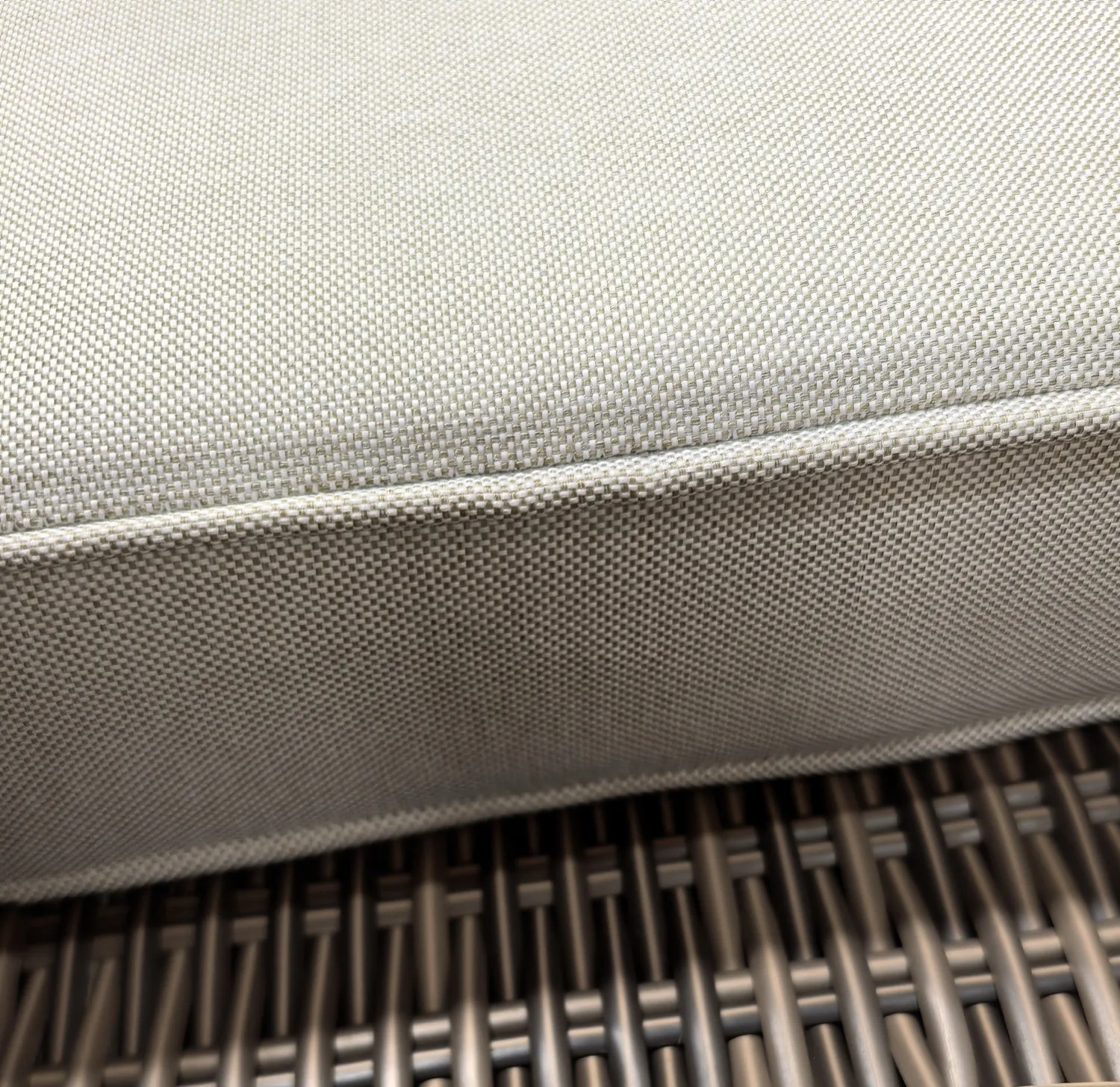 Ibiza Double Wheeled Sun Lounger Set with Side Table – Sand thumbnail 8