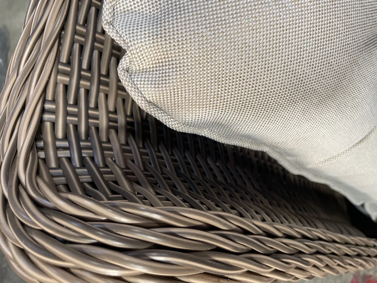 Ibiza 2 Seater Sand Reclining Bistro Set thumbnail 8