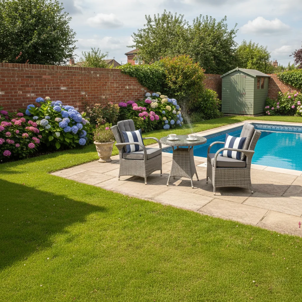 Monaco 2 Seater Grey Round Bistro Set – 0.7m thumbnail 9