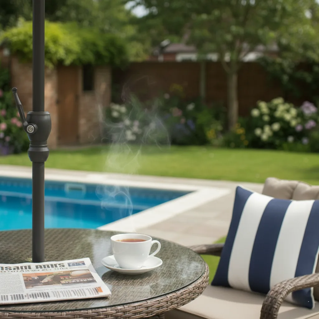 Ibiza 4 Seater Sand Round Dining Set – 1.0m thumbnail 8