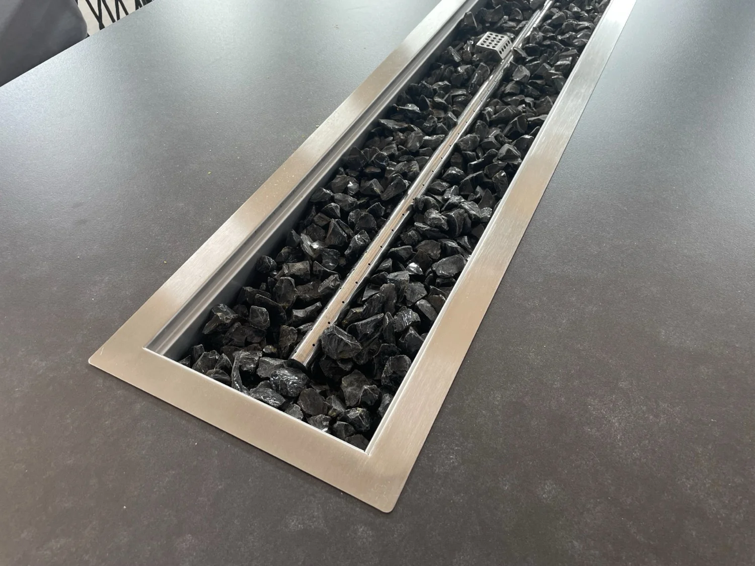 Barcelona Grey Aluminium Sofa Set with Rising Fire Pit Table thumbnail 8